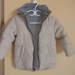 Boys size 5-6 reversible jacket